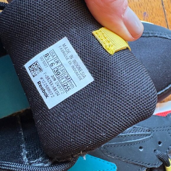 Reebok Aztrek Double Mix Pops Womens Size 8.5 Athletic Running Shoes Sneakers - Picture 8 of 9